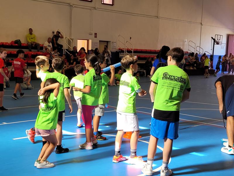 Durante las Miniolimpiadas. Año 2025