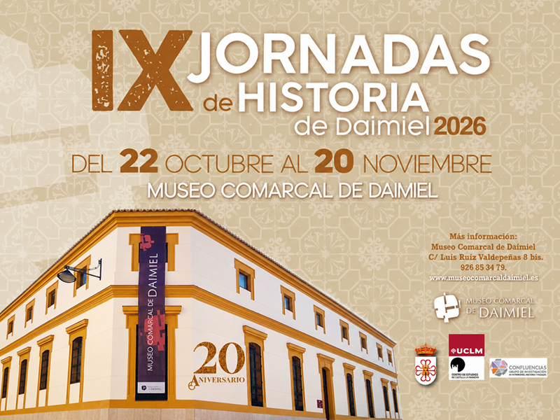 Cartel jornadas historia 2026