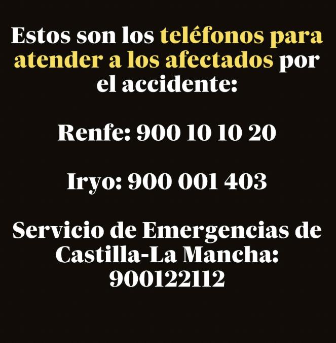 teléfonos accidente toledo