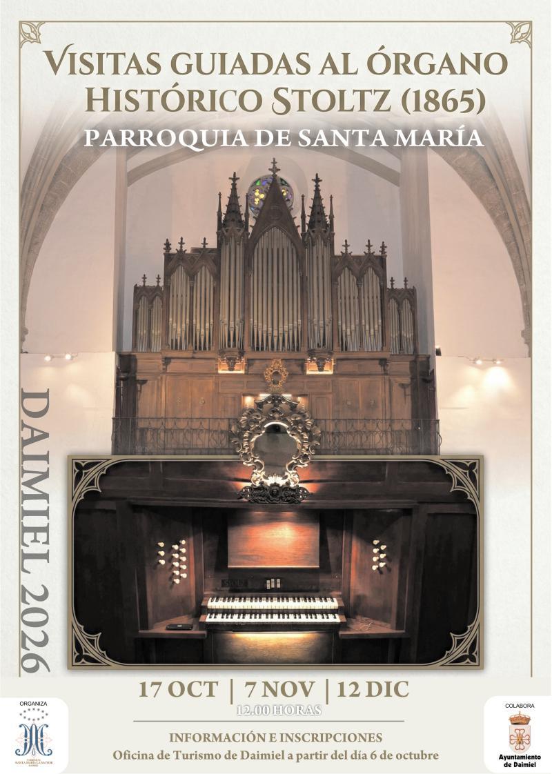 Visitas organo otoño 2026