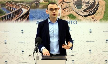 El concejal de Hacienda, Jesús David Sánchez de Pablo