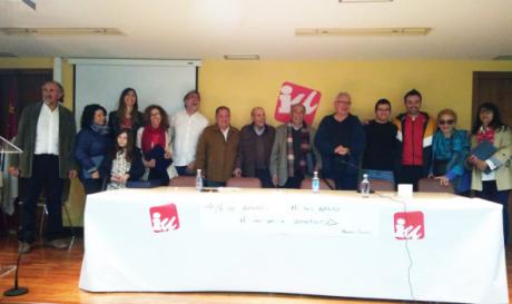 Izquierda Unida reconoce a las personas que lucharon por los derechos humanos