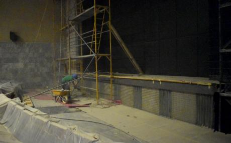 Obras en el Teatro Ayala