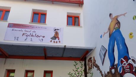 Escuela local de folklore, en la sede la asociación (foto archivo) 