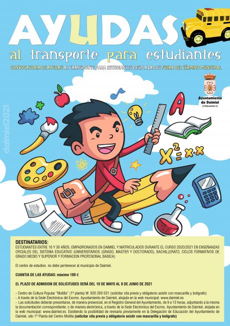 Becas transporte 21 - Cartel