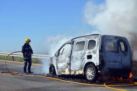 INCENDIO CARRETERA