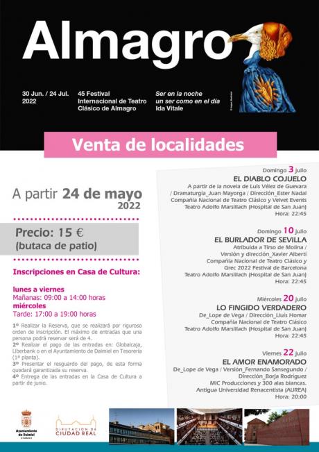 Festival Almagro 2022 - Cartel