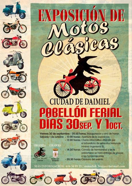 Cartel de la Exposición de Mótos Clásicas