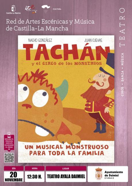 Tachan y el circo de los monstruos - Cartel