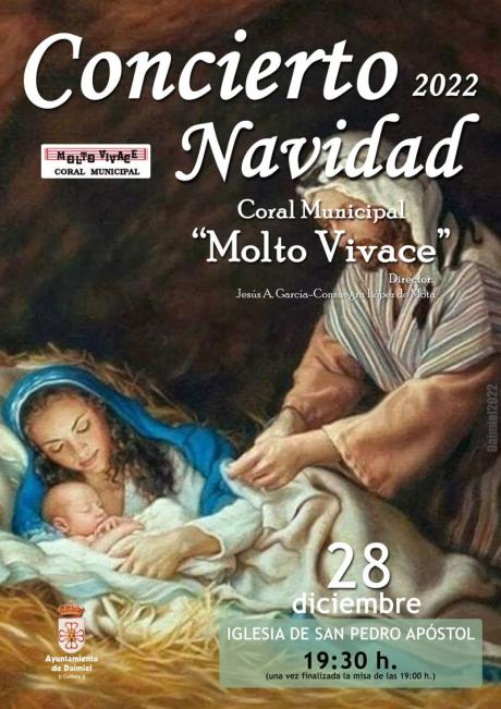 Concierto de Navidad Molto Vivace 2022 - Cartel