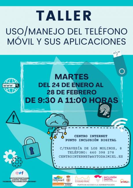 Uso y manejo del movil - Cartel