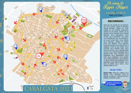 Plano Cabalgata RRMM 2023