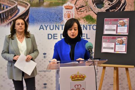 La concejala de Bienestar Social, Alicia Loro, junto a la coordinadora Cristina Sánchez de la Nieta, este miércoles.