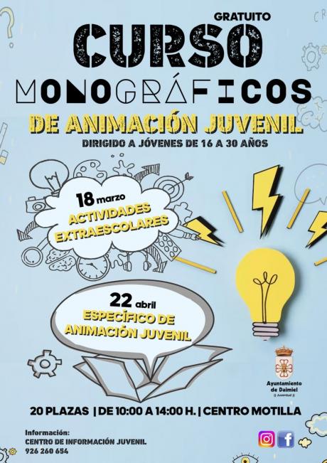 Cartel curso monitores