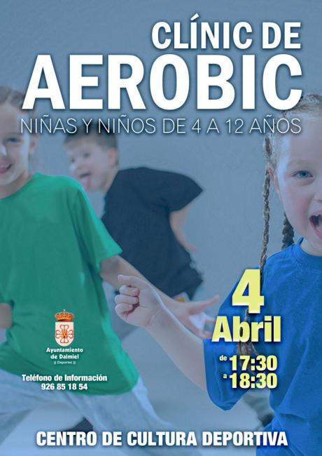 Clinic aerobic Semana Santa - Cartel