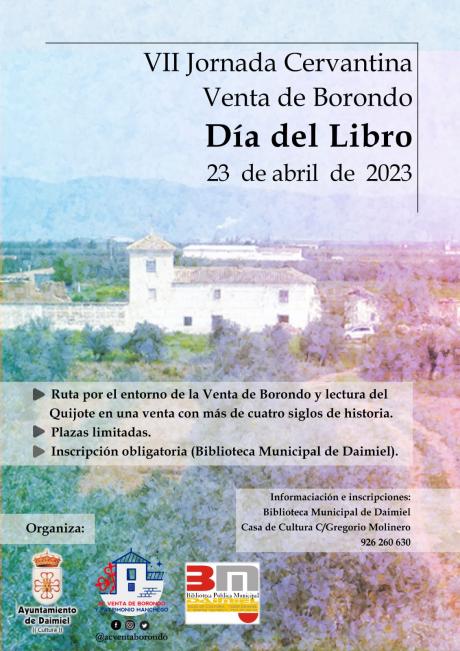 Cartel jornadas libro venta Borondo