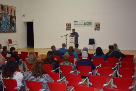 José María Díaz-Salazar durante su intervención en la presentación del programa electoral