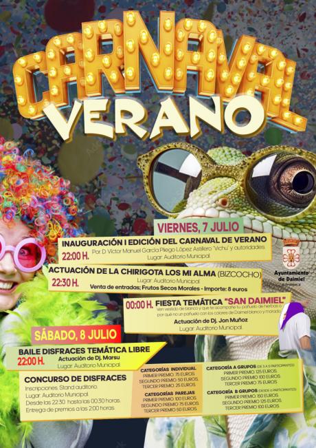 Cartel Carnaval de Verano