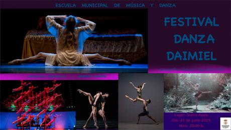 Cartel Festival de Danza pequeñas