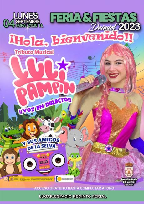 Cartel Luli Pampin