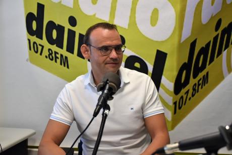 Jesús David Sánchez de Pablo en Radio Daimiel.
