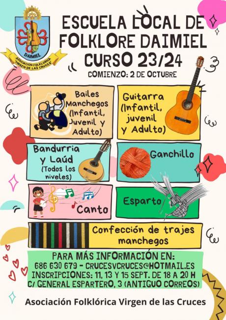 Escuela folklore - Cursos 2023 24