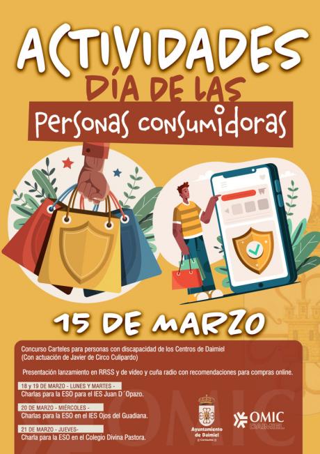 cartel dia personas consumidoras