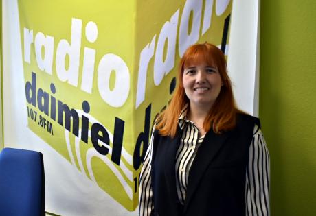 Elisa Negrete en Radio Daimiel 
