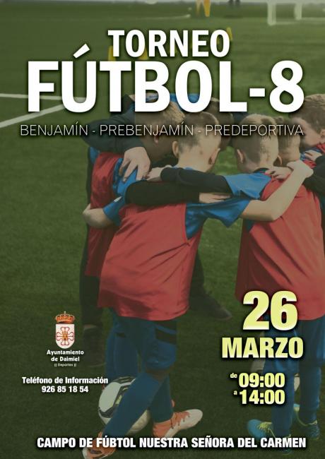 Cartel torneo futbol 8