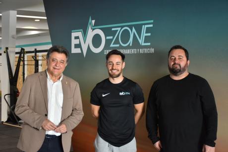  En la visita a Evo-Zone 