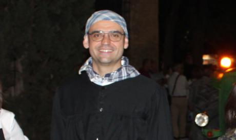 Jesús David Sánchez de Pablo en la Cabalgata de la Uva 2023. Archivo. 
