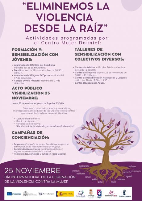 Cartel eliminemos la violencia de raiz