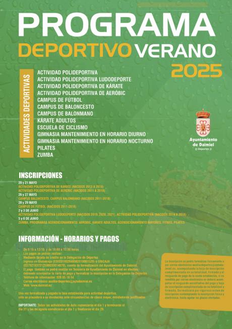 Programa Deportivo Verano