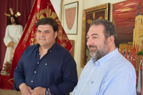 Fernández del Moral y Fernández de Marcos en la presentación