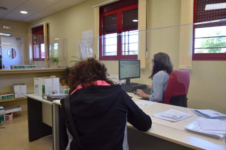 Oficina de la delegación, hoy martes