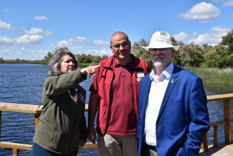 Gómez, Ruíz de la Hermosa y Sánchez, hoy en las Tablas