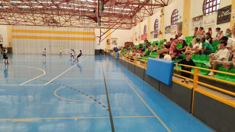 Daimiel Cup Fútbol Sala. Pista y espectadores