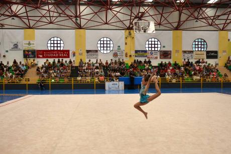 Exhibición CD Gimnasia Rítmica 'Tablas de Daimiel'. Archivo 2024