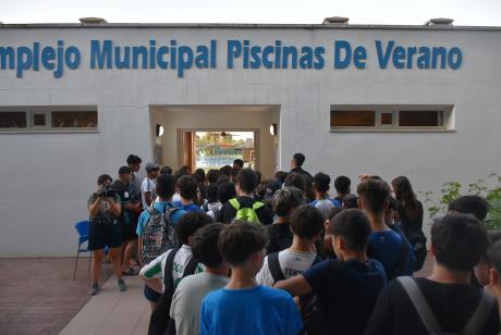 Durante la apertura de puertas