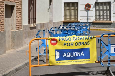 Renovación de la red municipal de agua. Aviso por obras