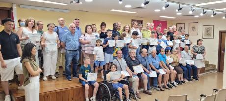 Entrega de diplomas talleres nuevas tecnologías.
