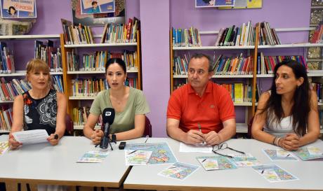 Sánchez, Rodríguez de Guzmán, García-Consuegra y García en la presentación, hoy martes