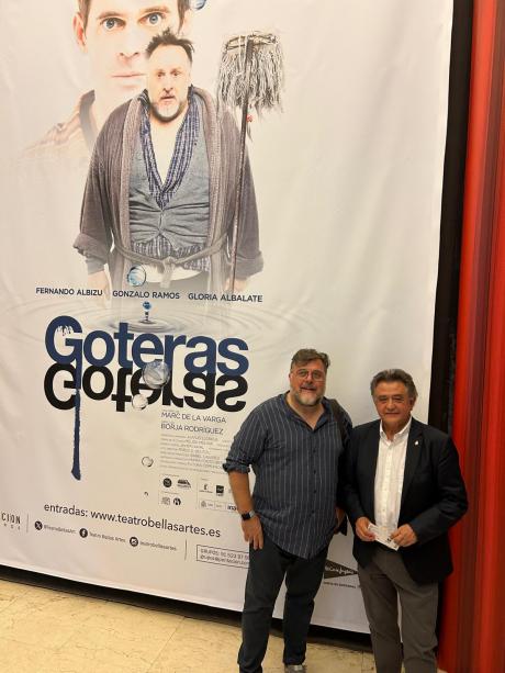 Aníbal Fernández y Leopoldo Sierra, el pasado jueves