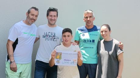 Entrega del monto recaudado. Fuente: RRSS Campus Rubén Sobrino