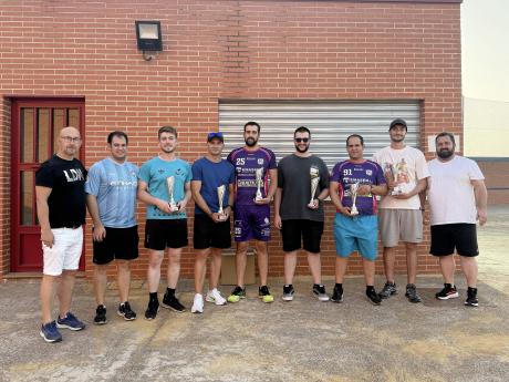 Entrega de trofeos