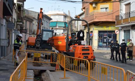 Tramo avería gas
