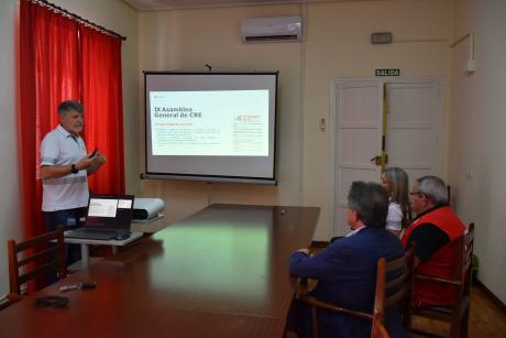 Presentación del ERBE en las dependencias locales de Cruz Roja