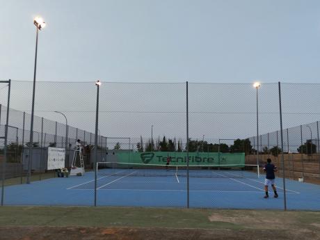 Finales del XXV Trofeo de la Uva y el Vino de tenis.
