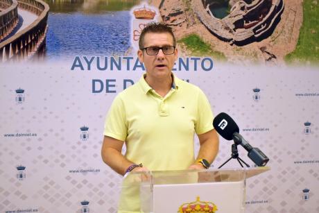 José Luis Calvo, concejal de Educación, hoy miércoles