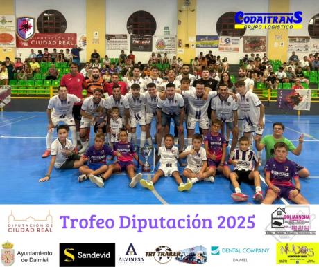 Daimiel FS en el Trofeo Diputación 2025. Fuente: Redes Sociales